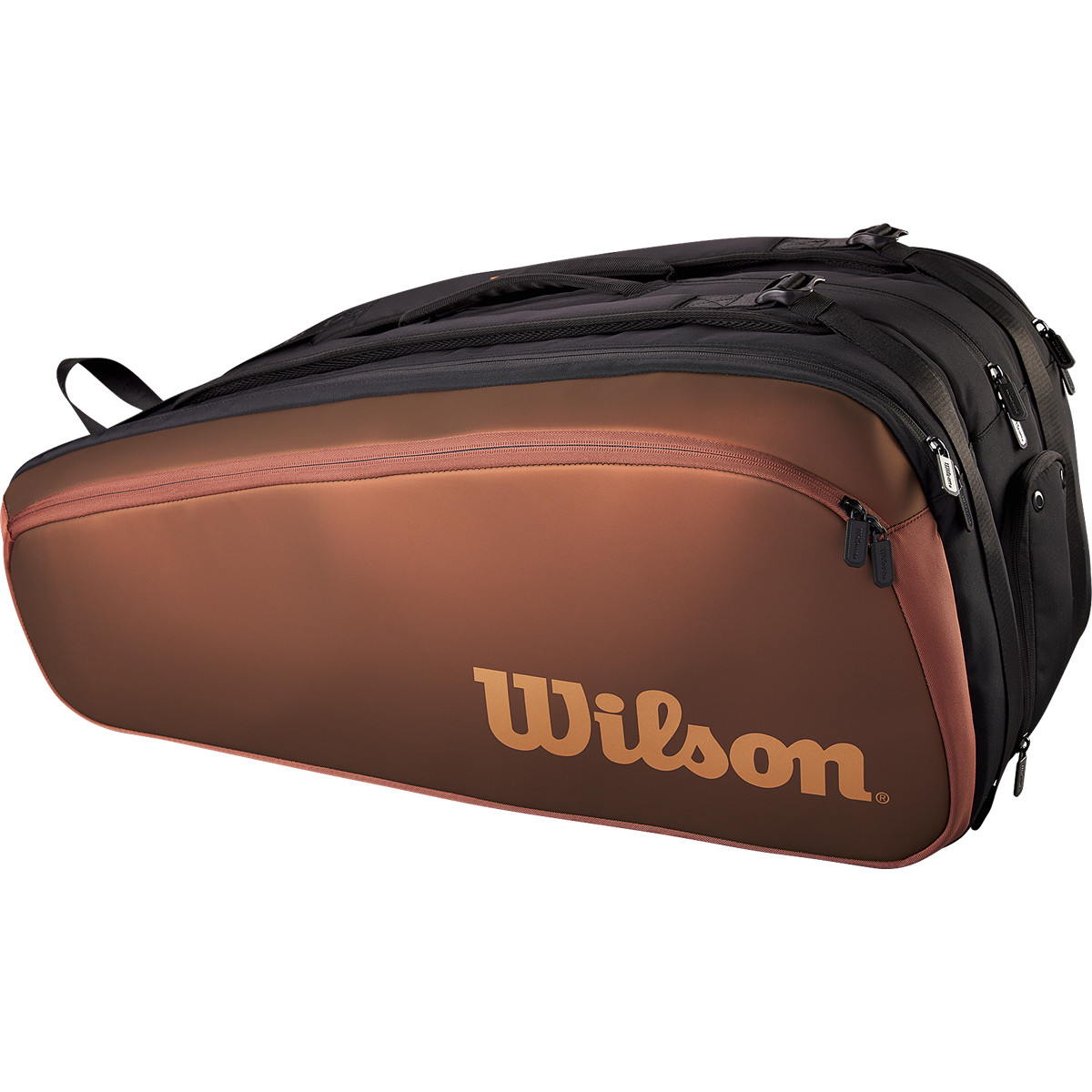 Wilson leather tennis bag hotsell