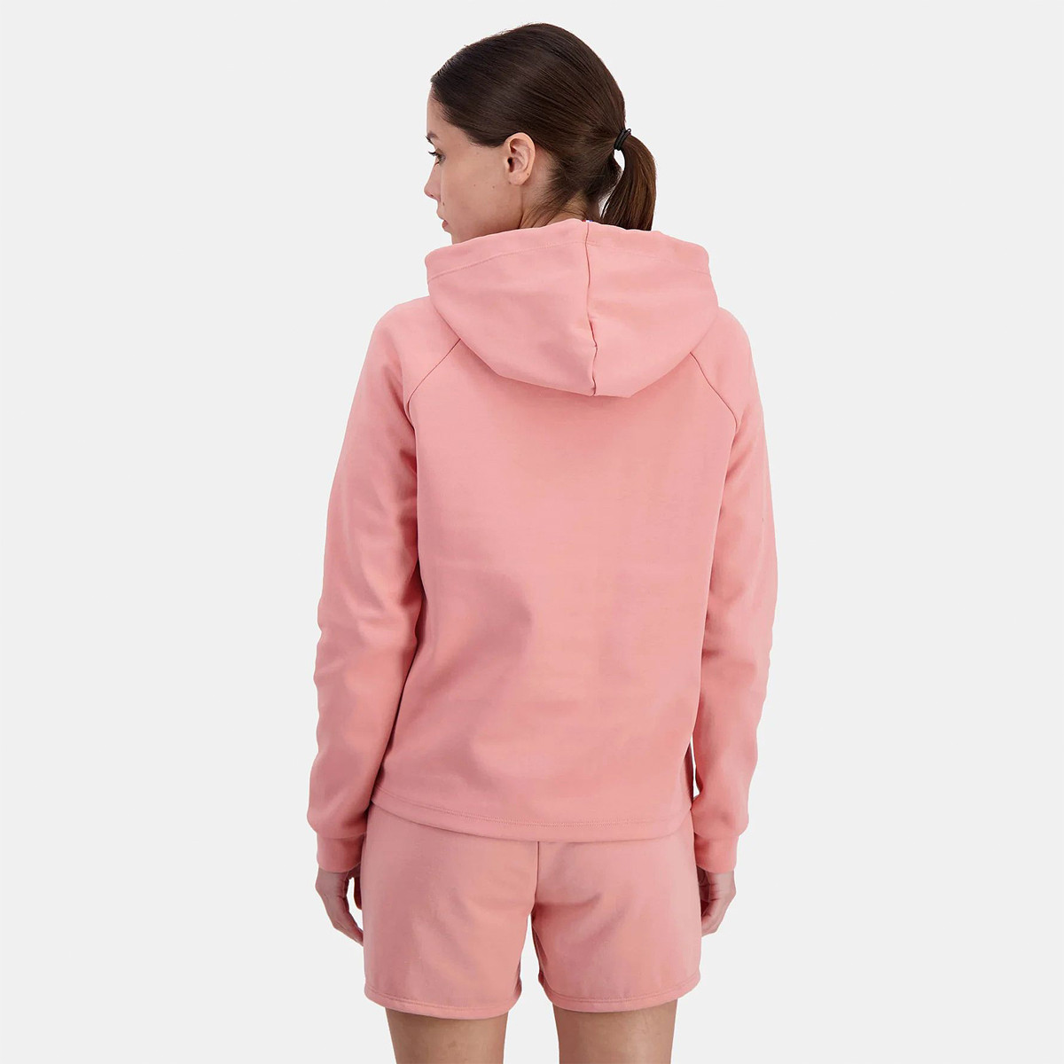 LE COQ SPORTIF WOMEN S CONTEMPORARY HOODED SWEATSHIRT LE COQ SPORTIF Women s Clothing Tennispro