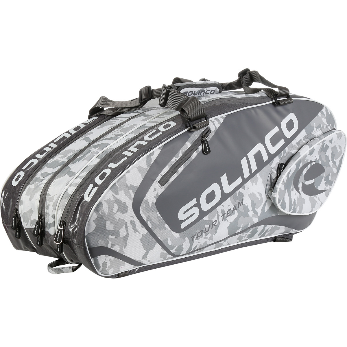 SOLINCO TOUR TEAM CAMO 15R TENNIS BAG SOLINCO Bags Tennispro