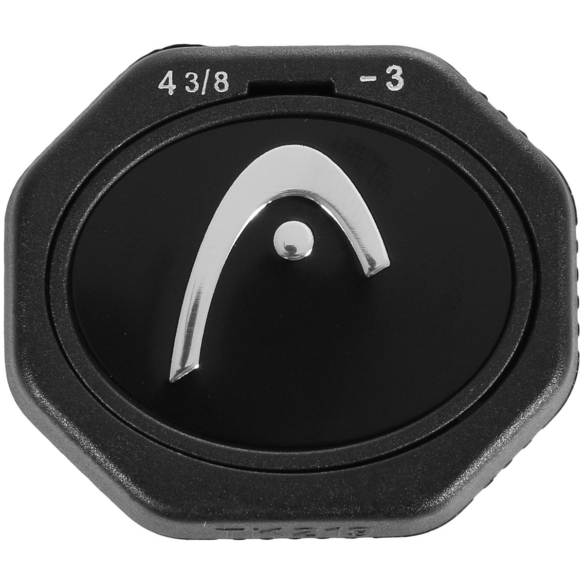 Tennis racquet shop end cap