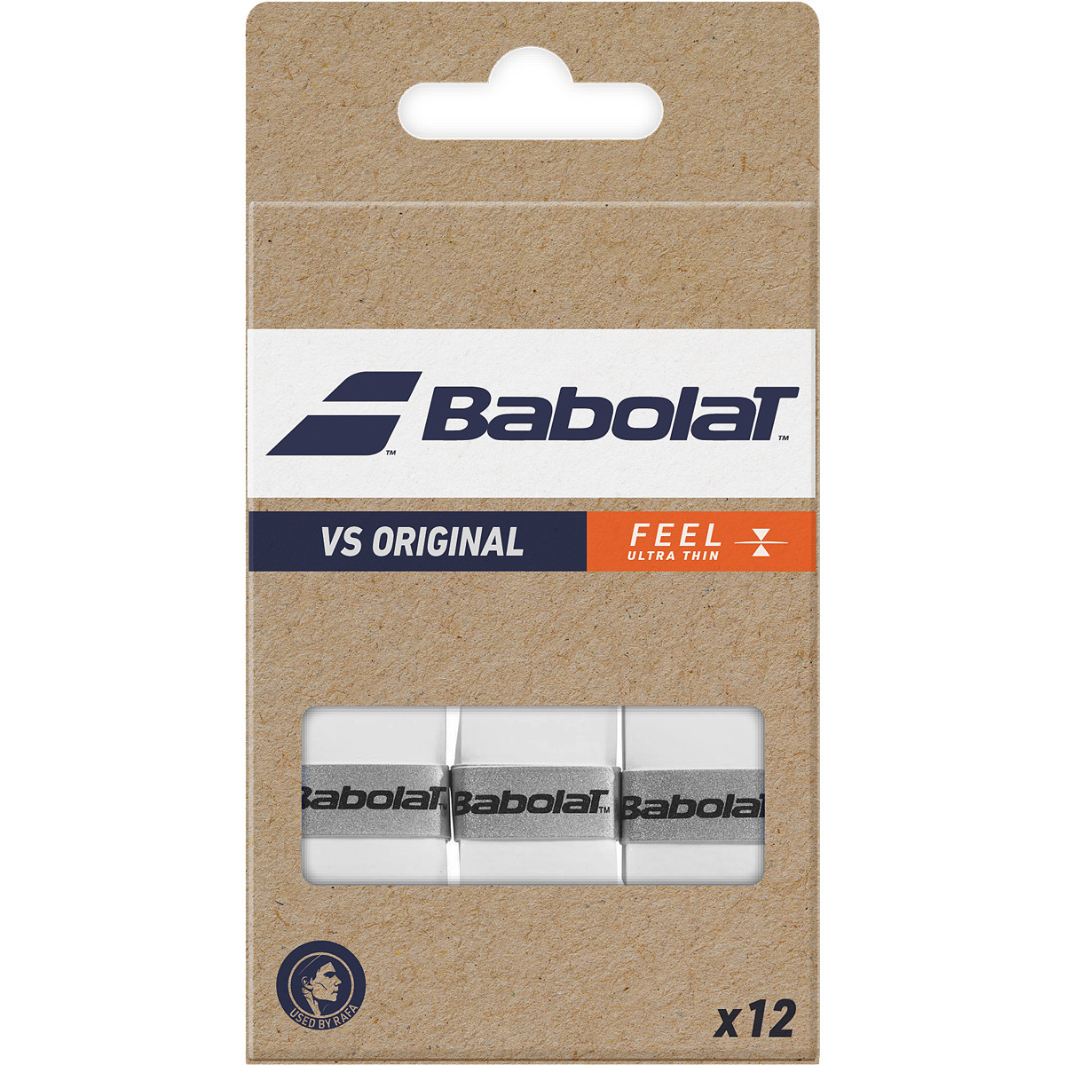 Lot De 30 Surpoignées Babolat VS Original – Épaisseur 4 Mm, Douces, Blanc, Qualité Pro