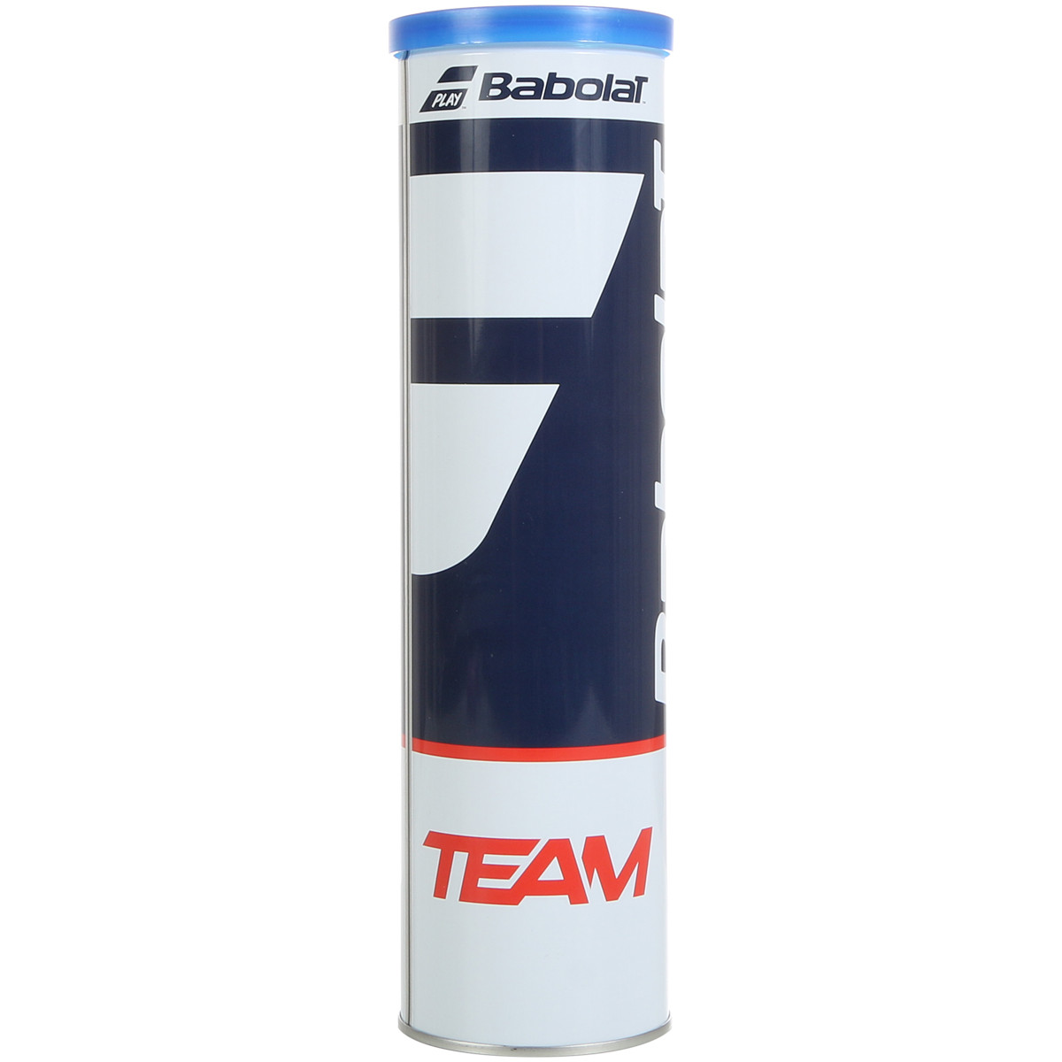 CAN OF 4 BABOLAT TEAM YELLOW BALLS