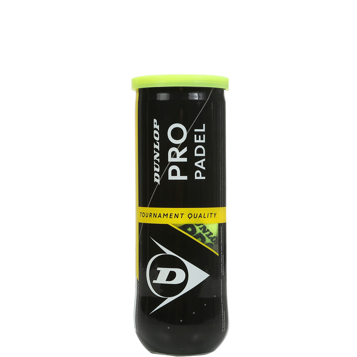 CAN OF 3 DUNLOP PRO PADEL BALLS - DUNLOP - Balls - Padel | Tennispro