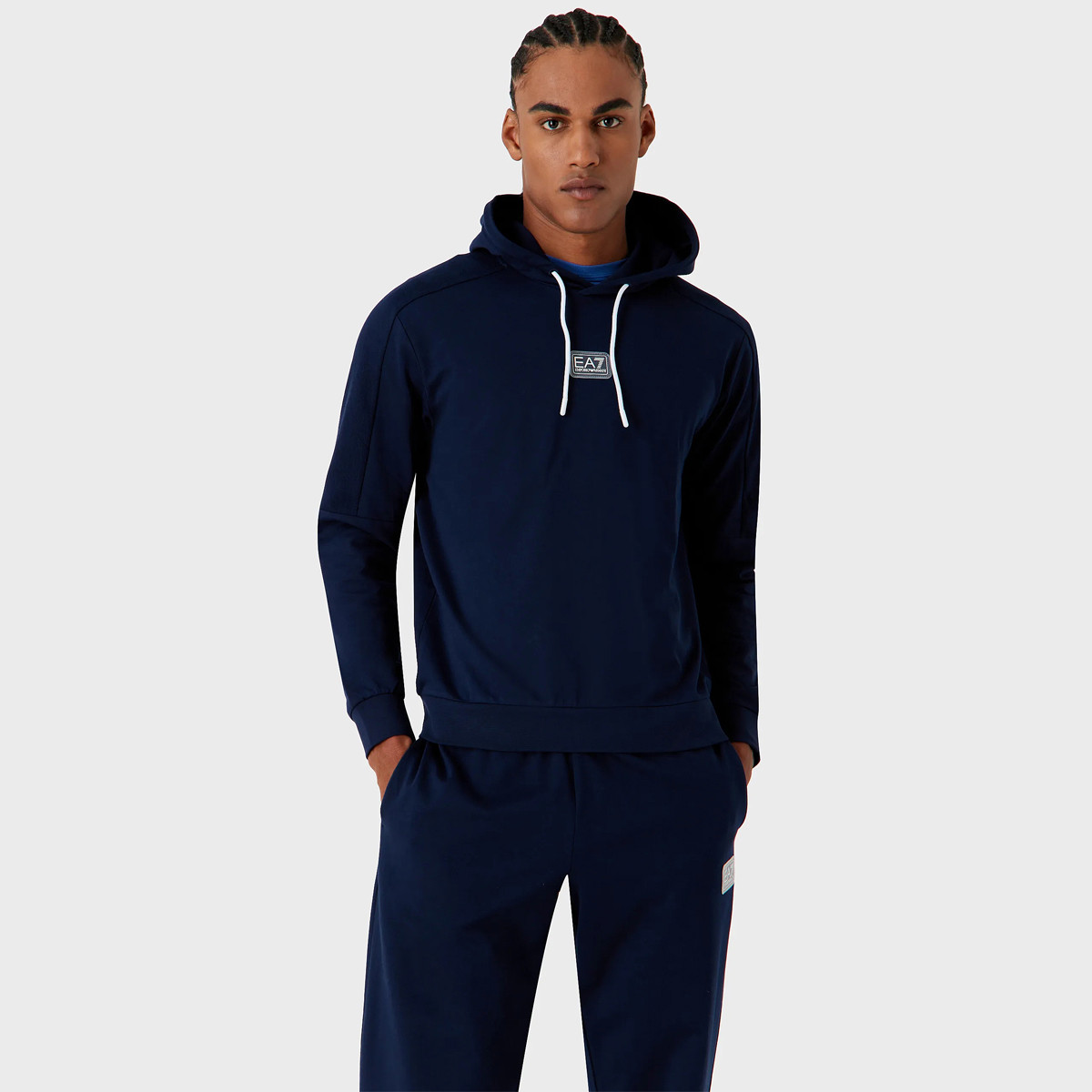 EA7 TRAIN CORE RN LIGHT COFT HOODIE EA7 Men s Clothing