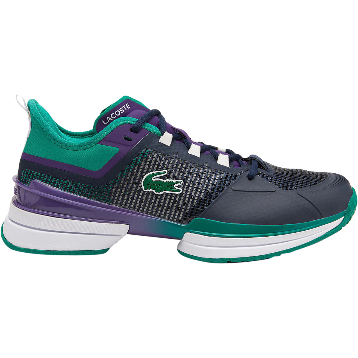 Lacoste shop purple shoes
