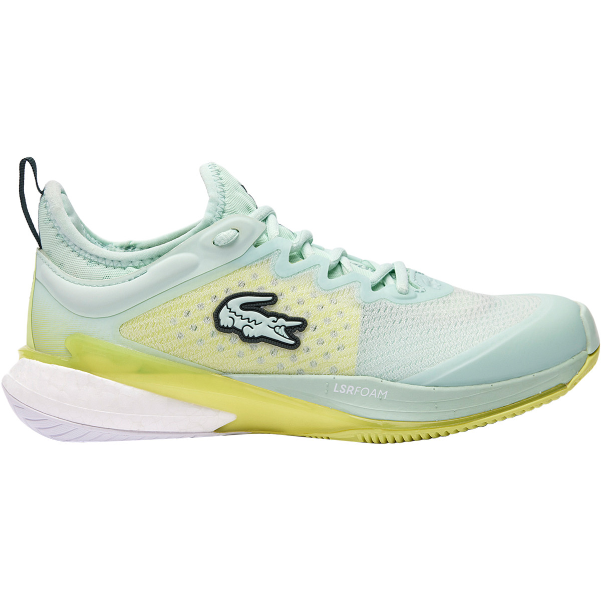 Lacoste discount yellow shoes