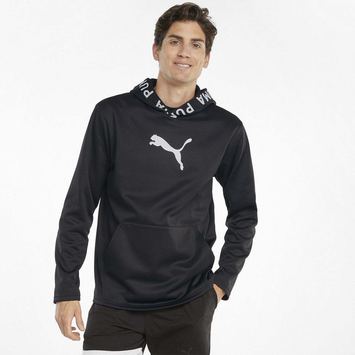 HOODIE PUMA TRAINING FLEECE PUMA Men s Clothing Tennispro