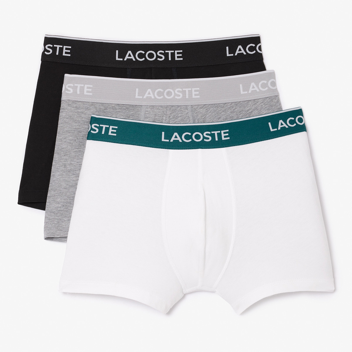 PACK DE 3 BOXERS COURTS LACOSTE LACOSTE Men s Clothing Tennispro