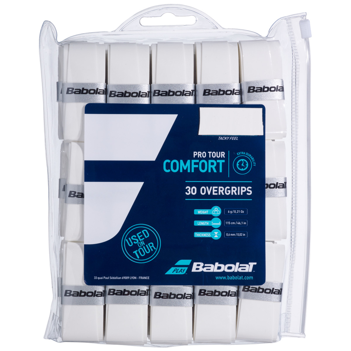 30 BABOLAT PRO TOUR OVERGRIPS