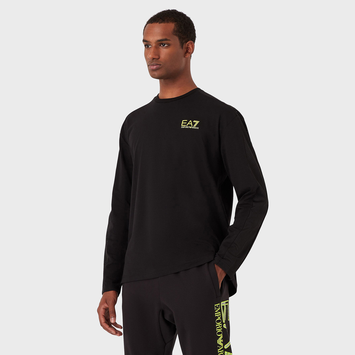 Ea7 long outlet sleeve shirt