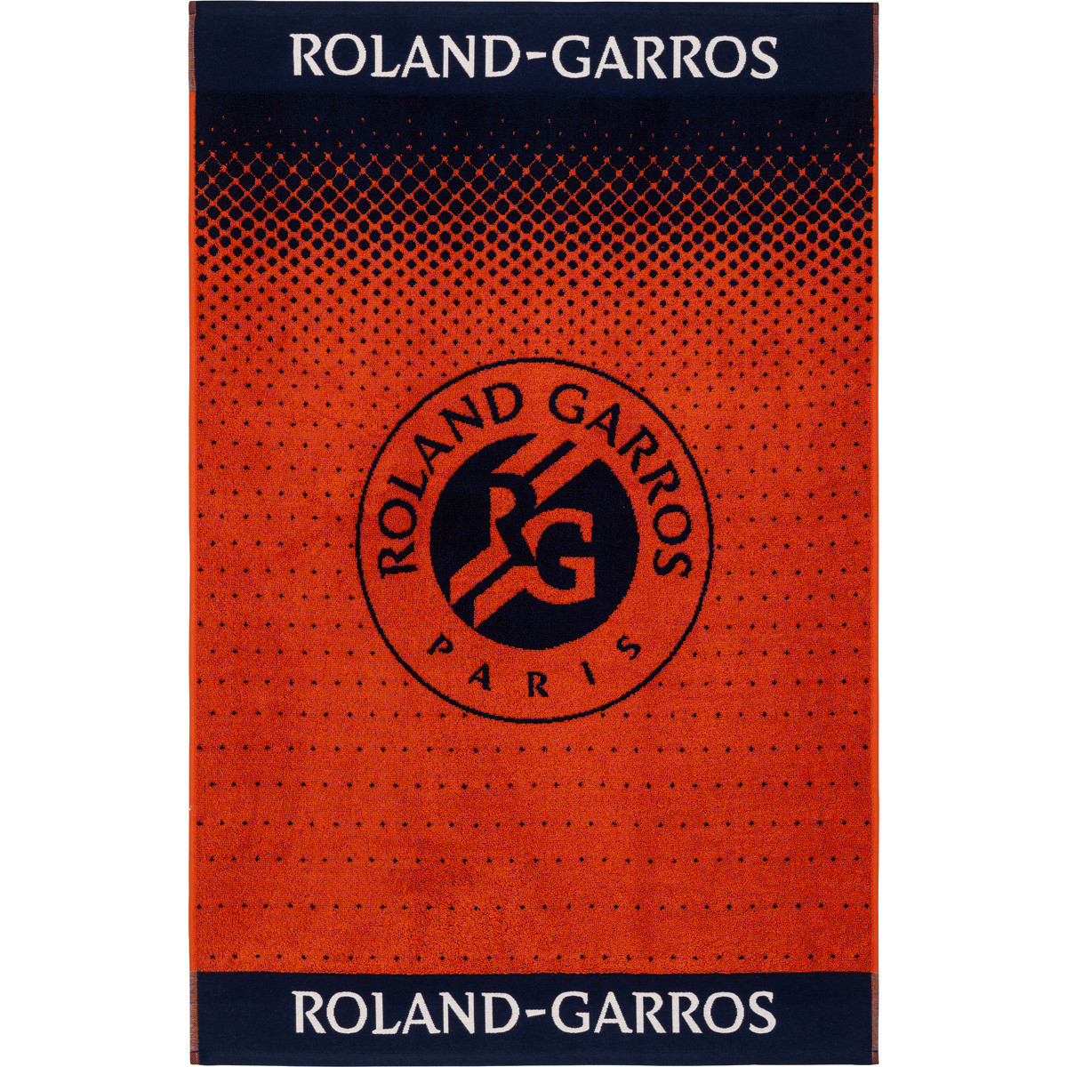 SERVIETTE ROLAND GARROS LOGO OFFICIELLE RG (70 X 105 CM)