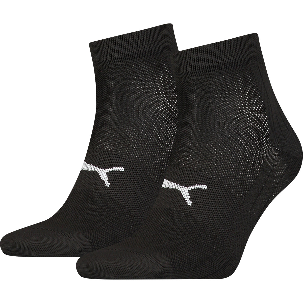 2 PAIRS OF PUMA SPORT QUARTER SOCKS ANKLE PUMA Women s Clothing Tennispro