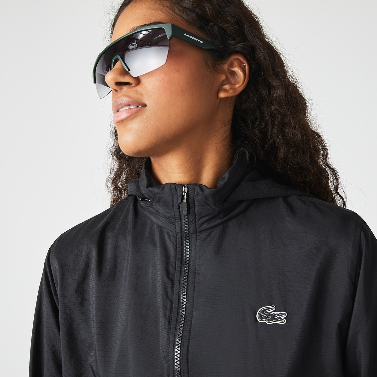 Lacoste hoodie women hot sale