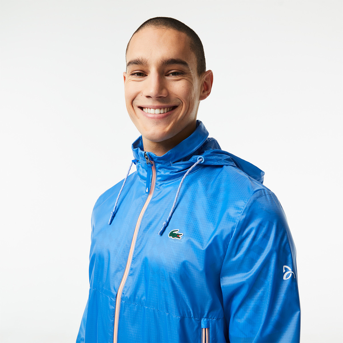 Veste lacoste sales novak djokovic bleu