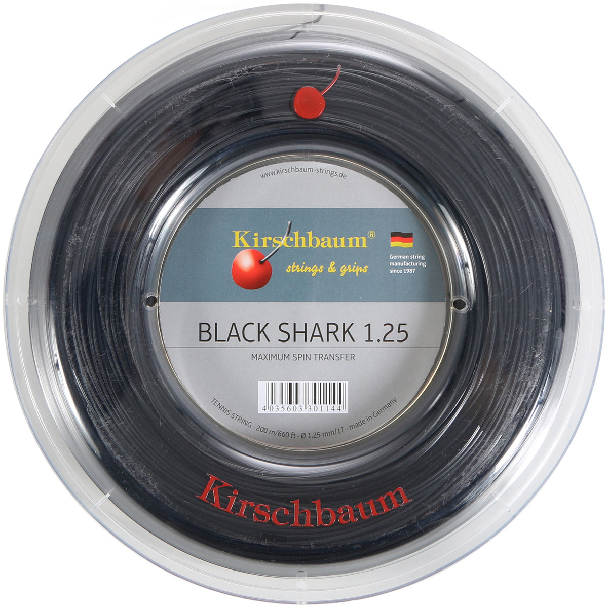 KIRSCHBAUM BLACK SHARK STRING REEL (200 METERS)