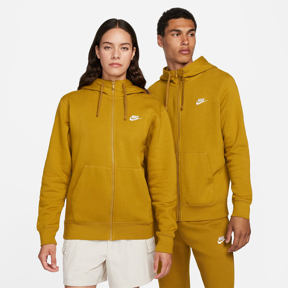 NIKE SPORTSWEAR CLUB ZIP SWEATSHIRT NIKE Women s Clothing Tennispro