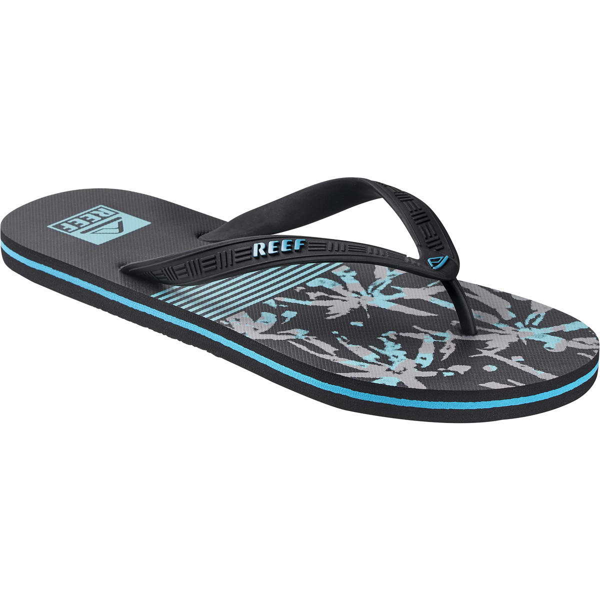 MEN S REEF SEASIDE PRINTS AGAVE PALMS FLIP FLOPS REEF Men s
