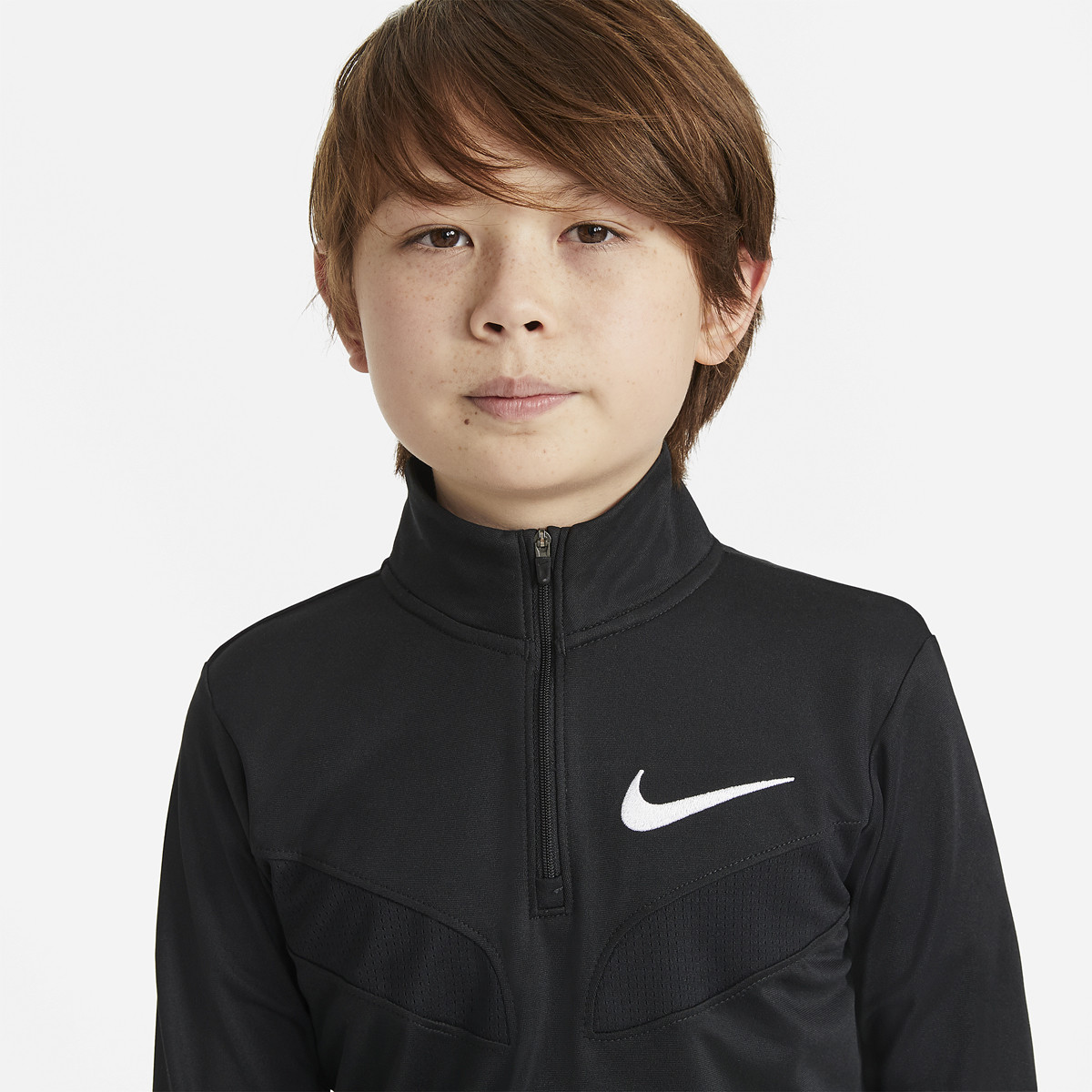 JUNIOR BOYS NIKE 1 4 ZIP SWEATER NIKE Juniors Clothing