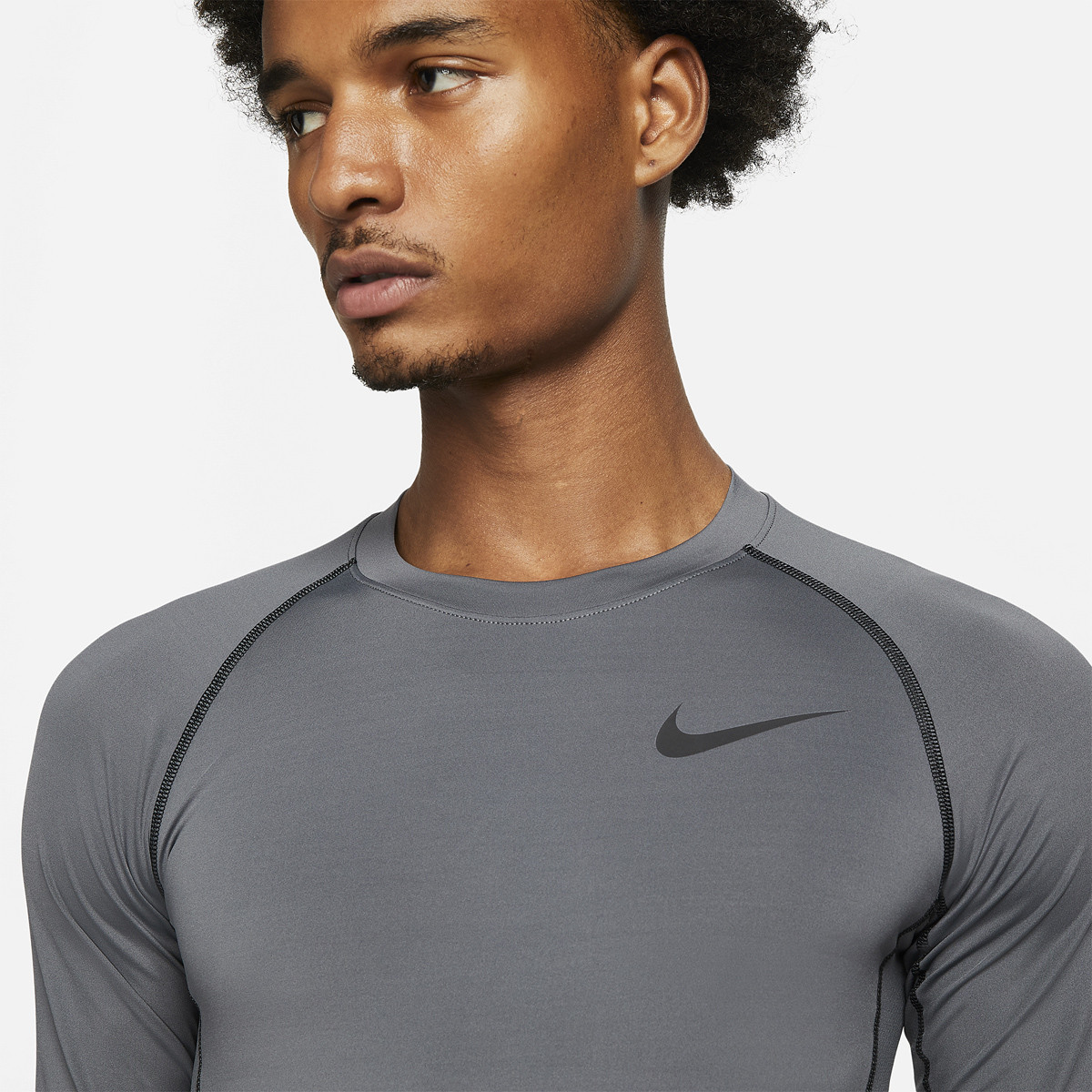 NIKE DRI FIT TIGHT LONG SLEEVE T SHIRT NIKE Men s Clothing