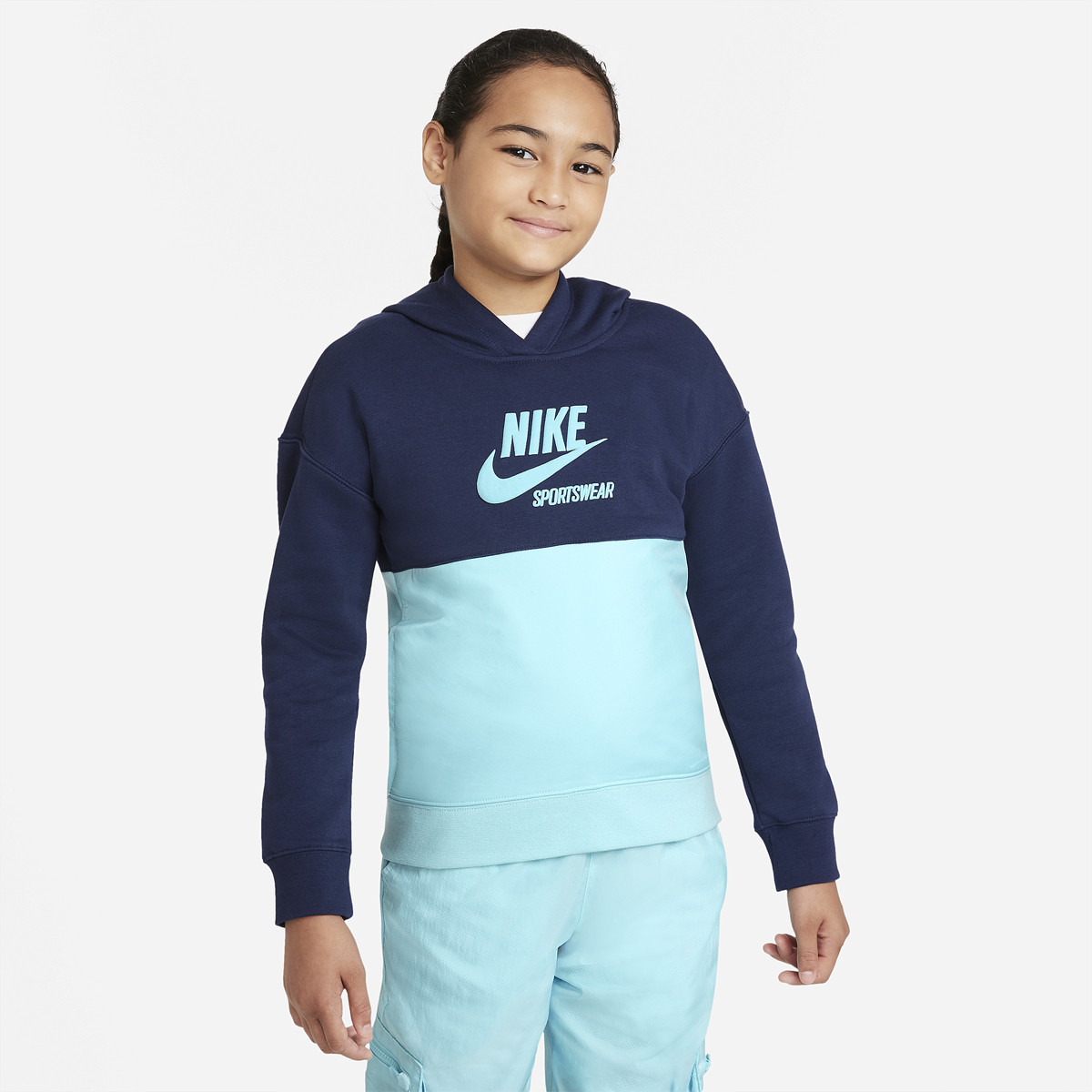 JUNIOR GIRLS NIKE HERITAGE HOODIE - NIKE - Juniors - Clothing