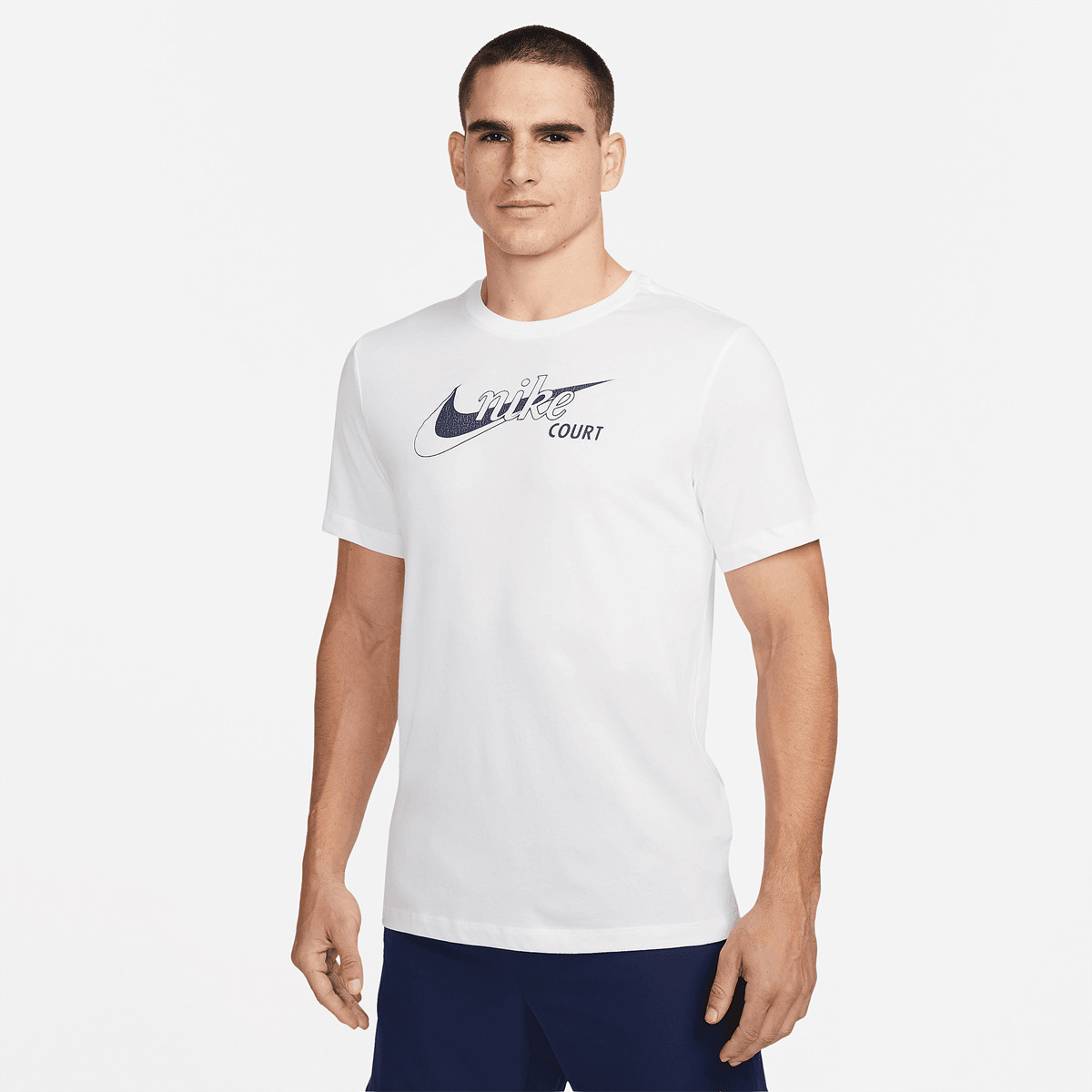 Skalk Tickling from now on NIKE COURT SWOOSH TENNIS T-SHIRT - NIKE - Men's - Clothing | Tennispro