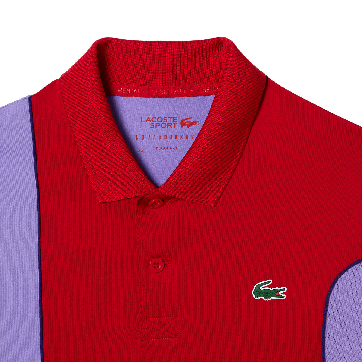 Lacoste tee shirt 2025 rouge