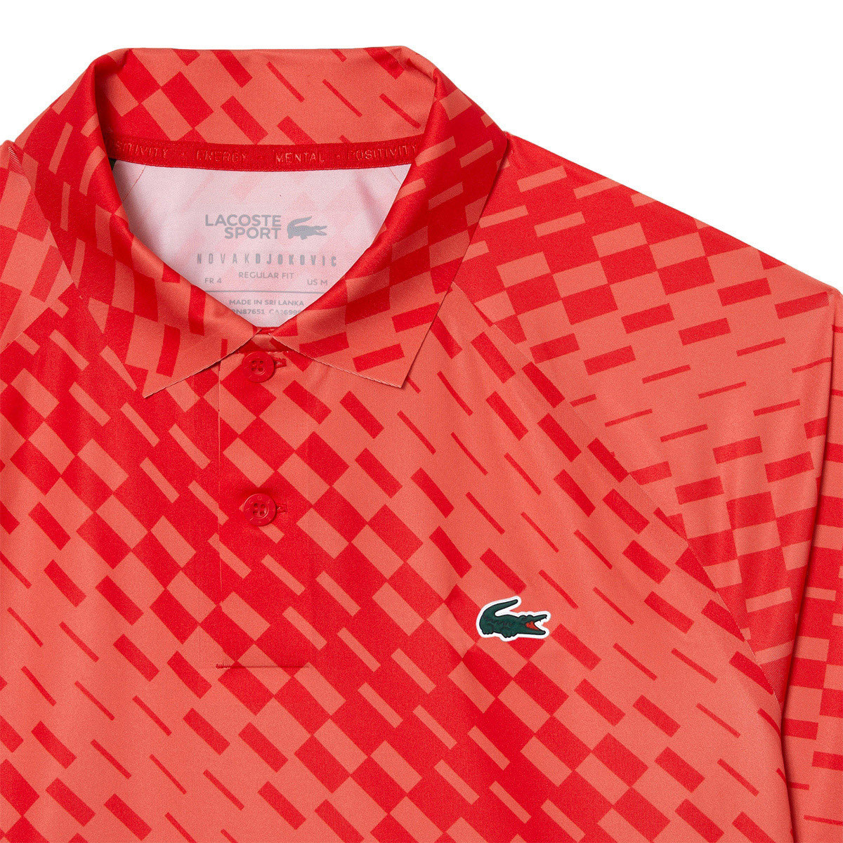 Polo lacoste djokovic sales