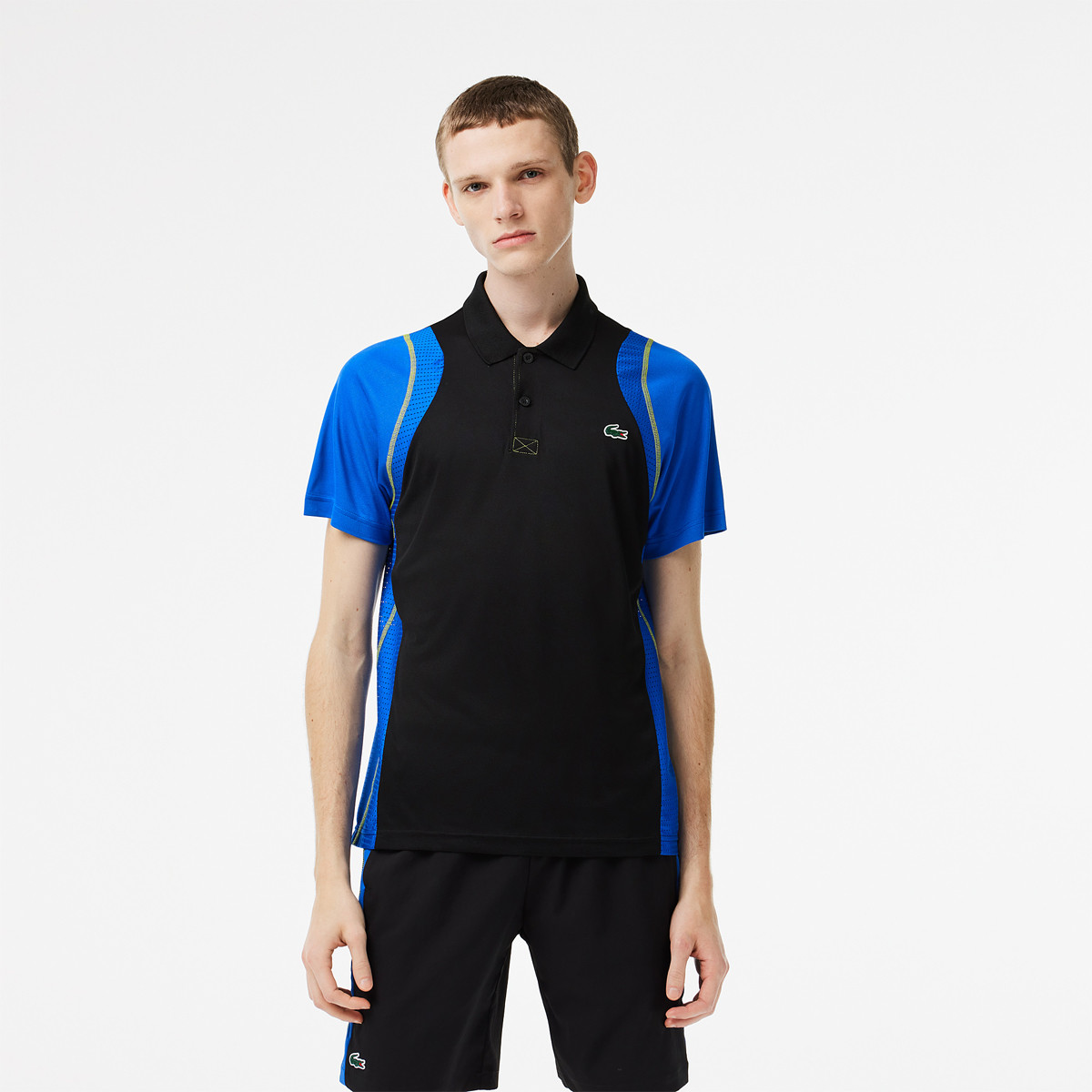 Polo lacoste sport noir cheap