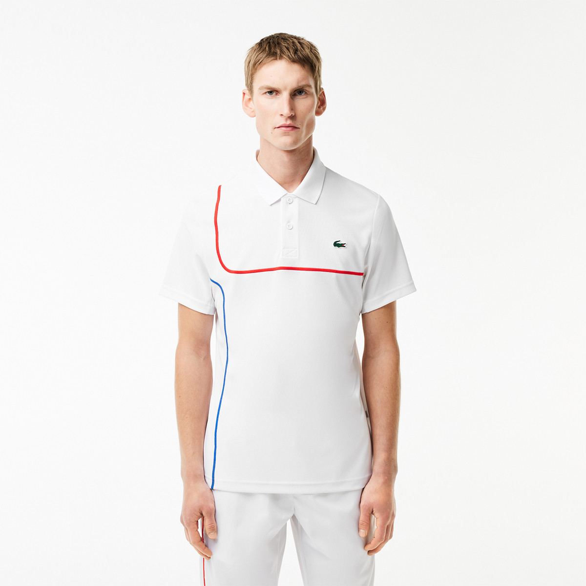 LACOSTE DIMITROV EURO CLAY POLO SHIRT LACOSTE Men s Clothing Tennispro