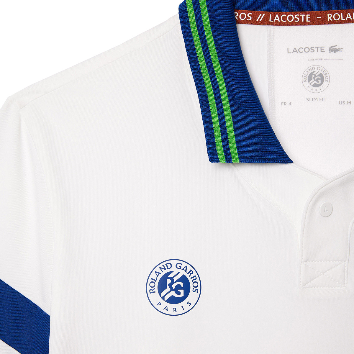 Polo lacoste roland garros homme online