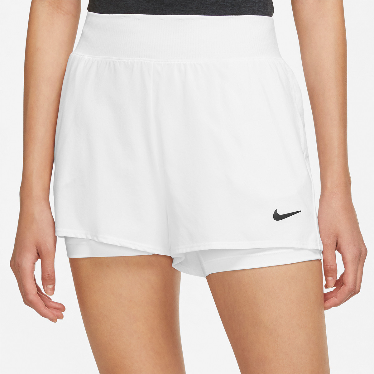 8 In Flex Short - Blanc, short tennis homme