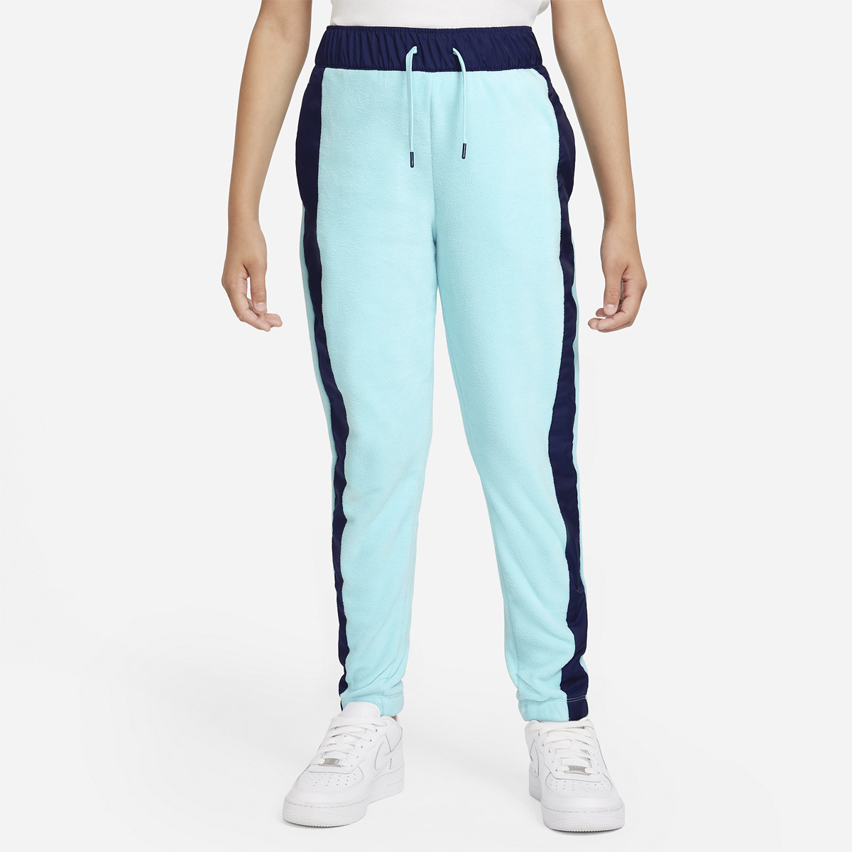 Nike Older Girls Club Fitted Jogging Bottoms - Dark Grey | very.co.uk