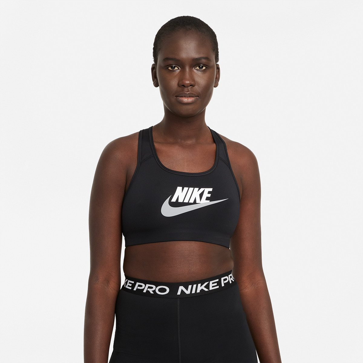 NIKE SWOOSH FUTURA SPORTS BRA - NIKE - Women's - Clothing