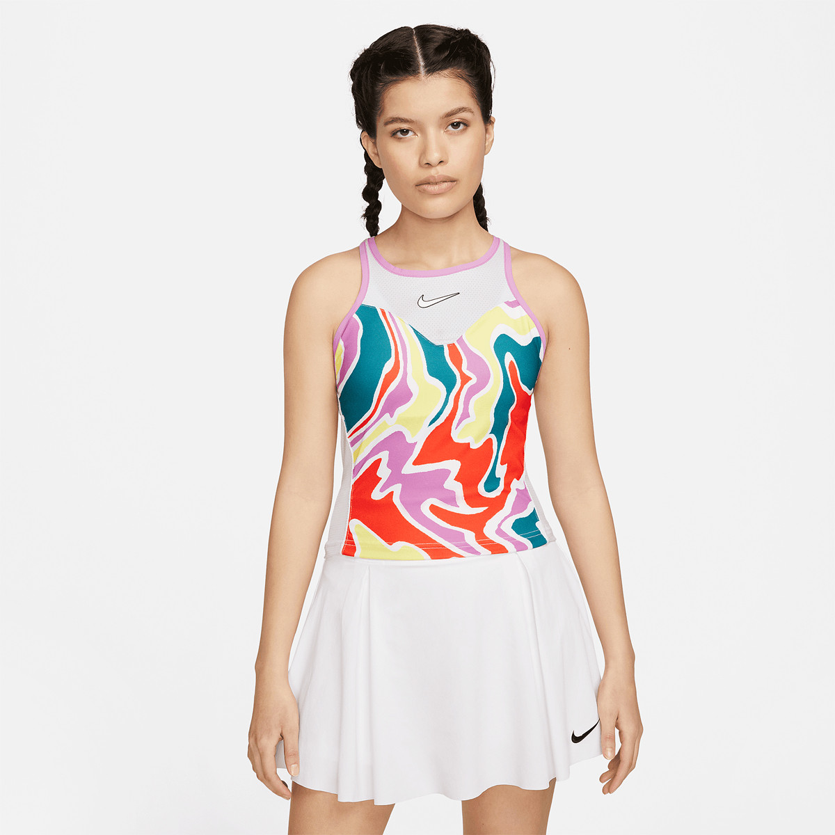 Nike women's court dry slam tank deals