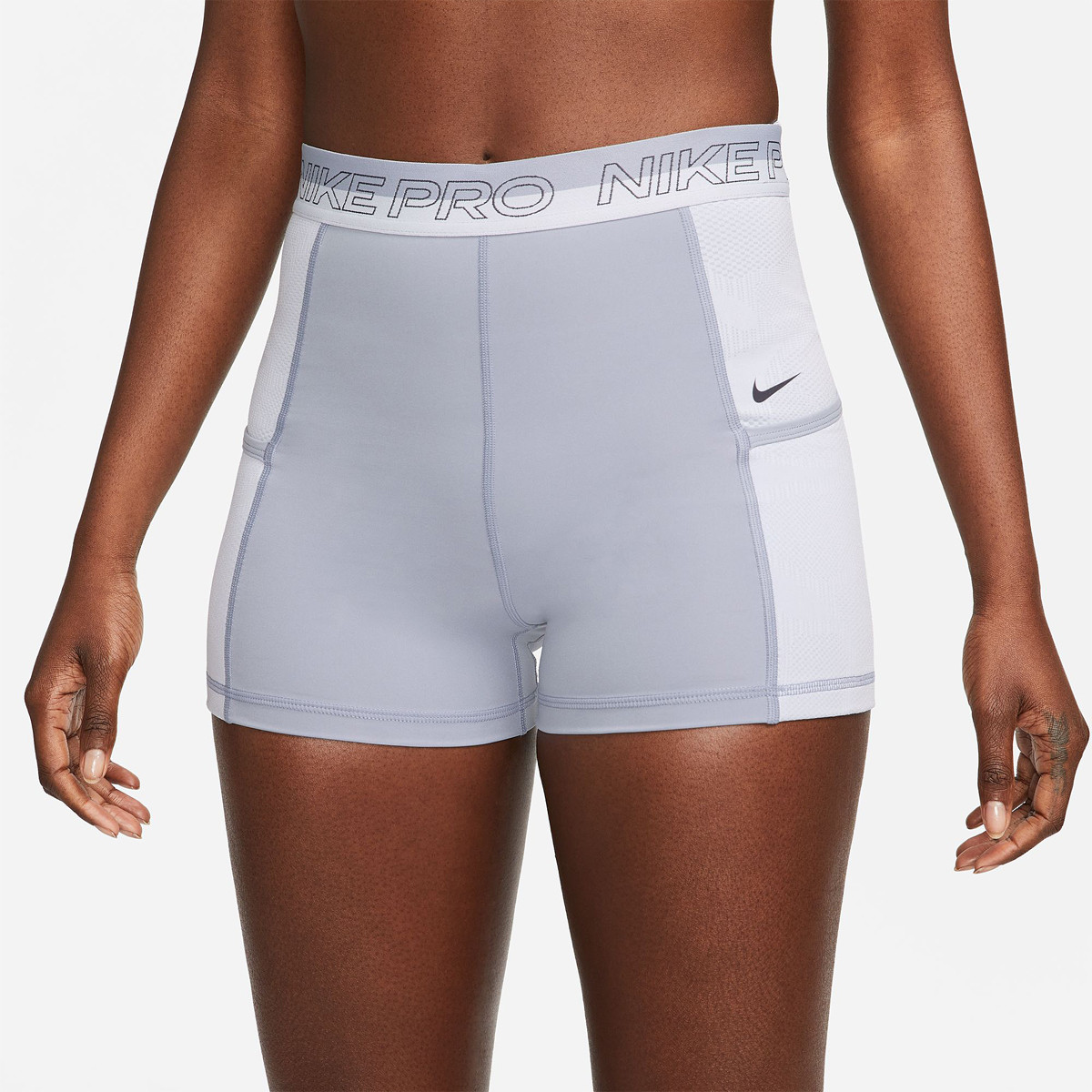 White nike pro shorts womens cheap