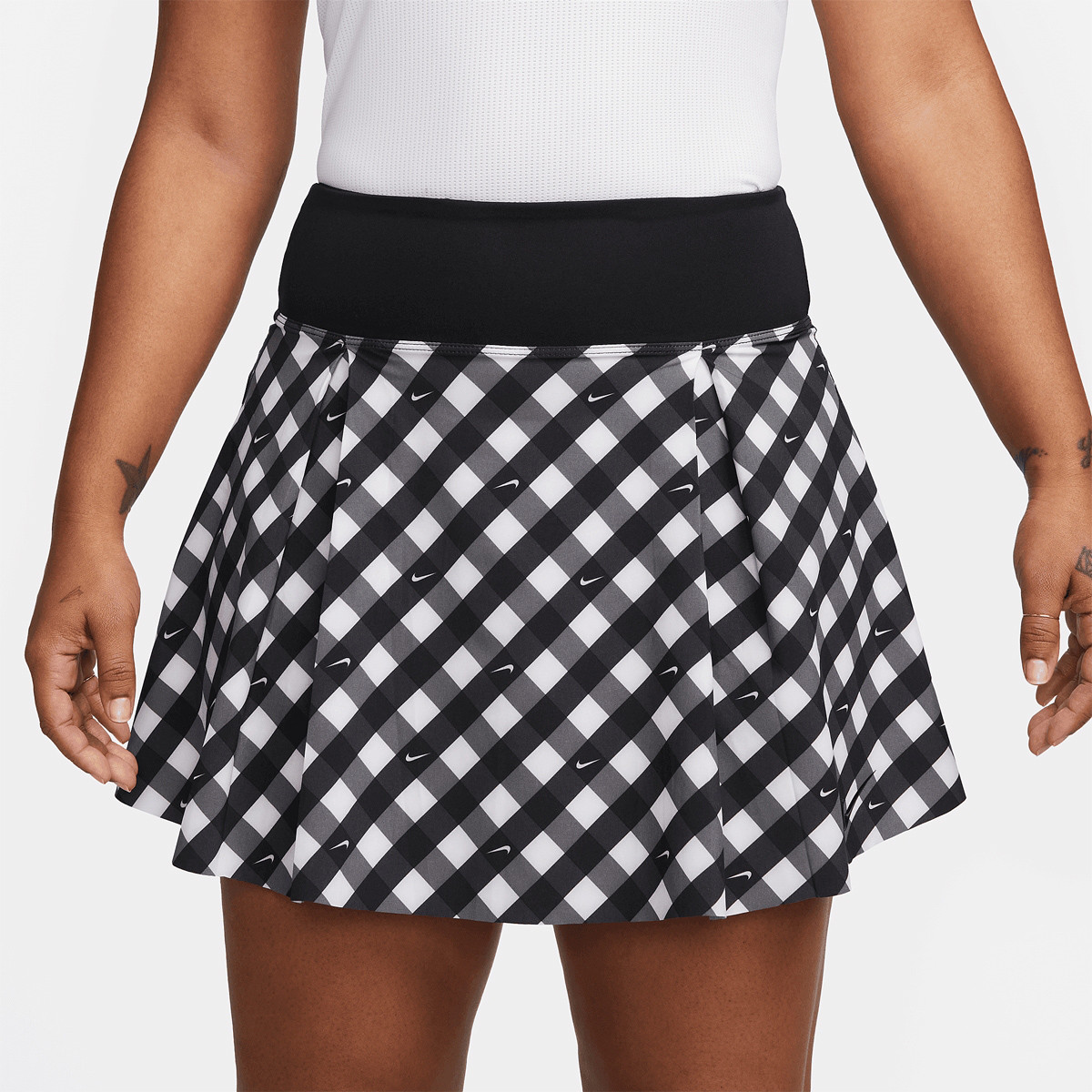 Long plaid skirt nike online