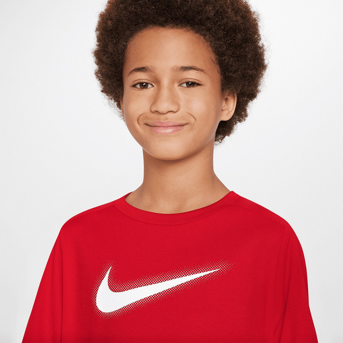 Boys red deals nike t shirt