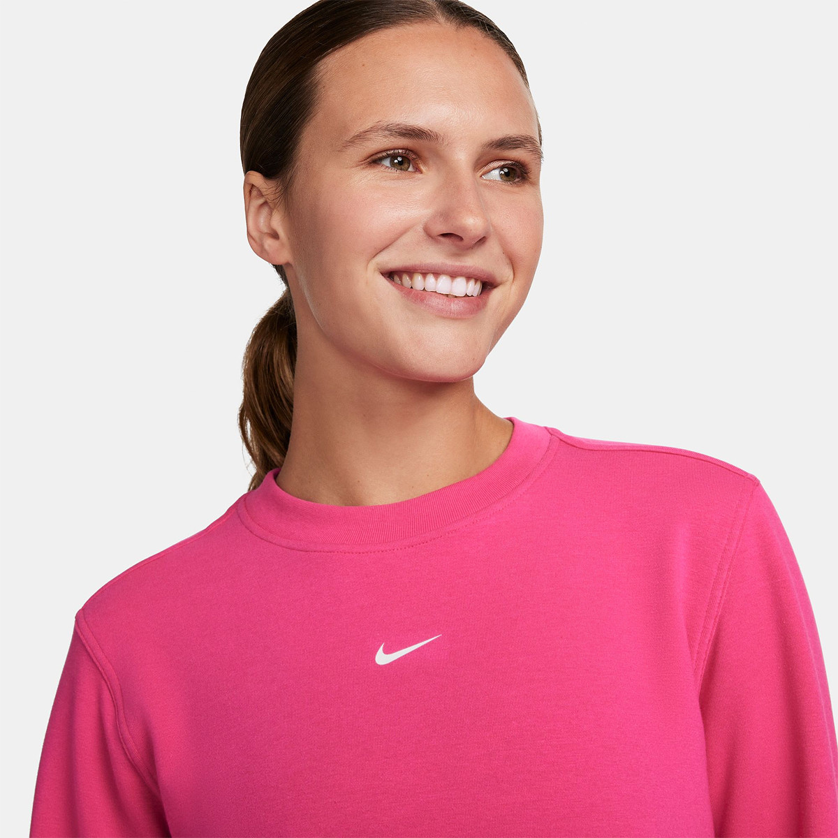 WOMEN S NIKE DRI FIT ONE CREW NECK SWEATER NIKE Women s Clothing Tennispro