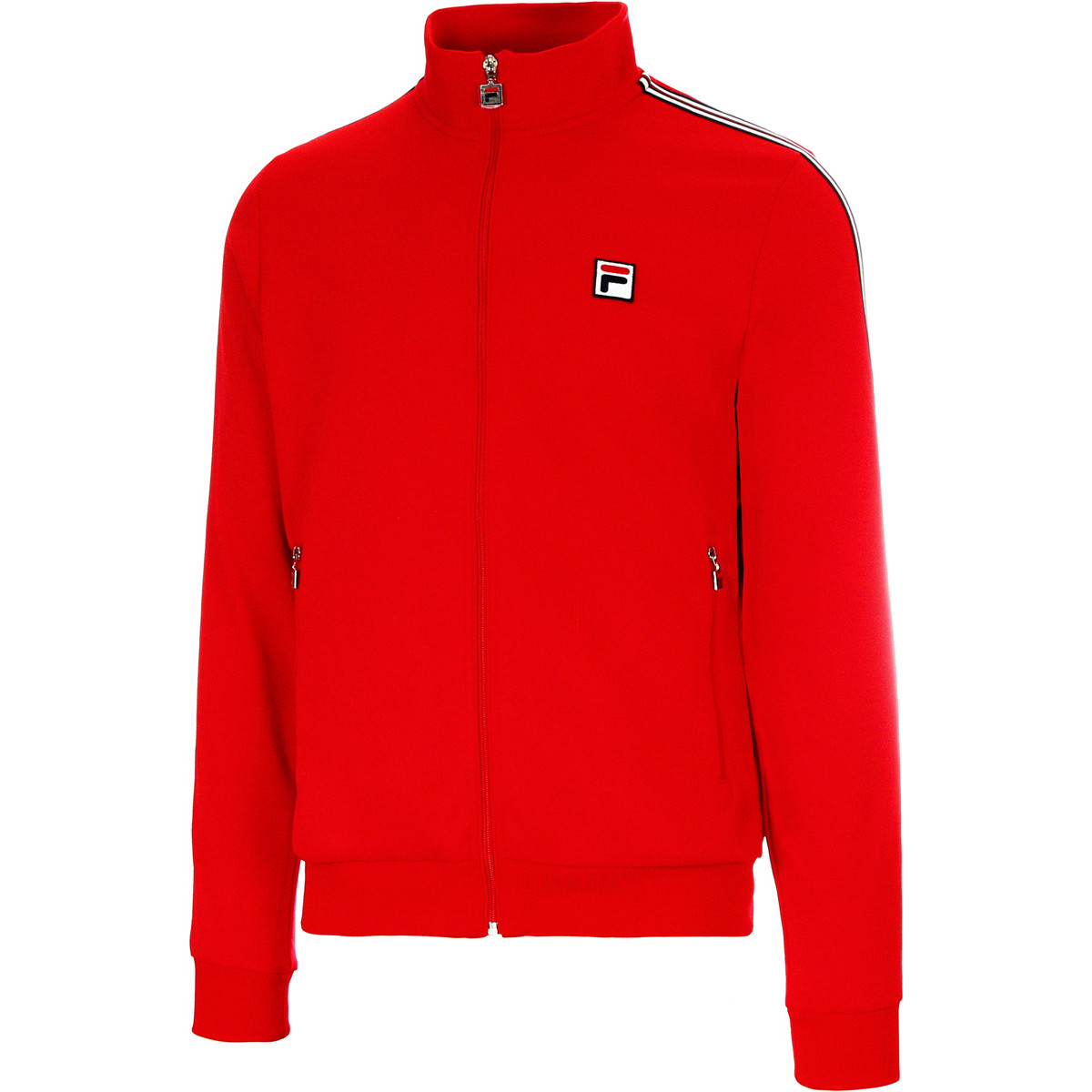 Red outlet fila jacket