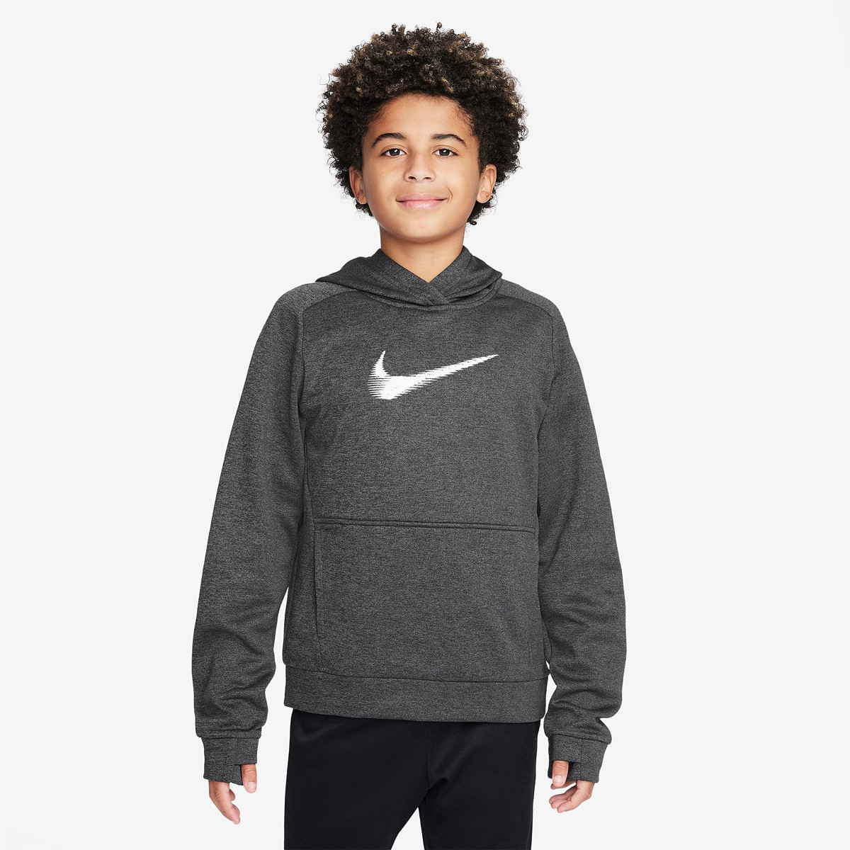 Black nike shop sweatshirt junior