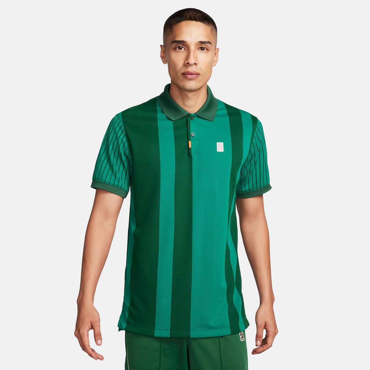 NIKE DRI FIT HERITAGE PRINT SP24 POLO NIKE Men s Clothing