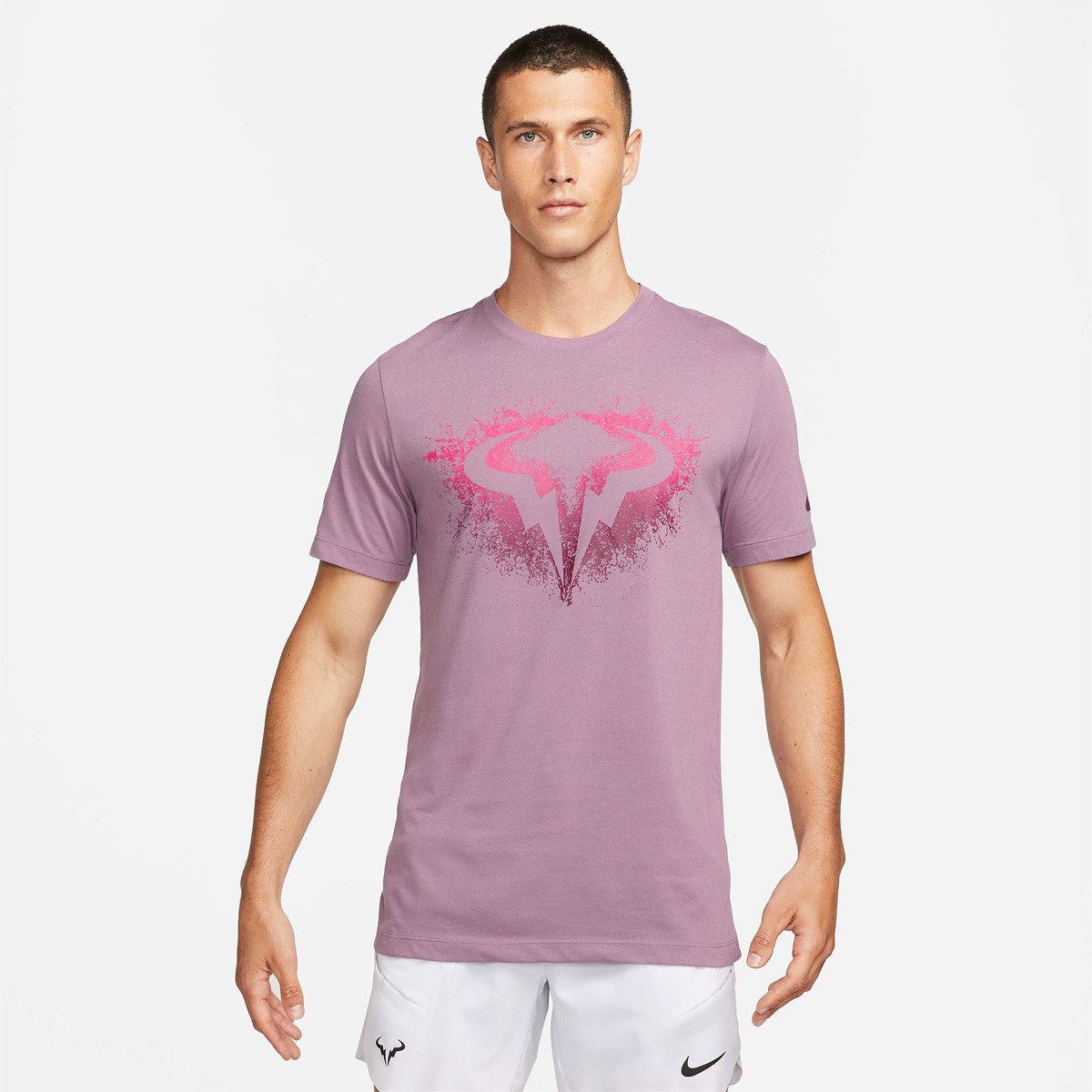 Mens pink 2024 dri fit shirt
