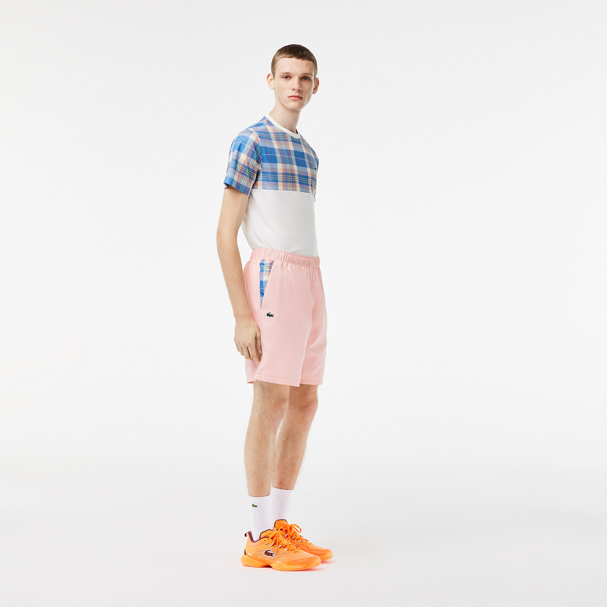 Short shop lacoste rose