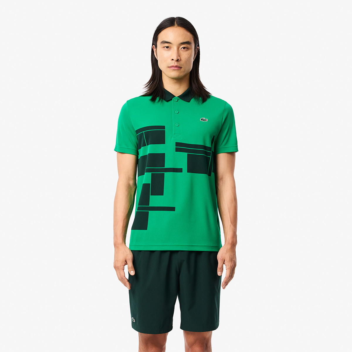Djokovic lacoste shorts discount