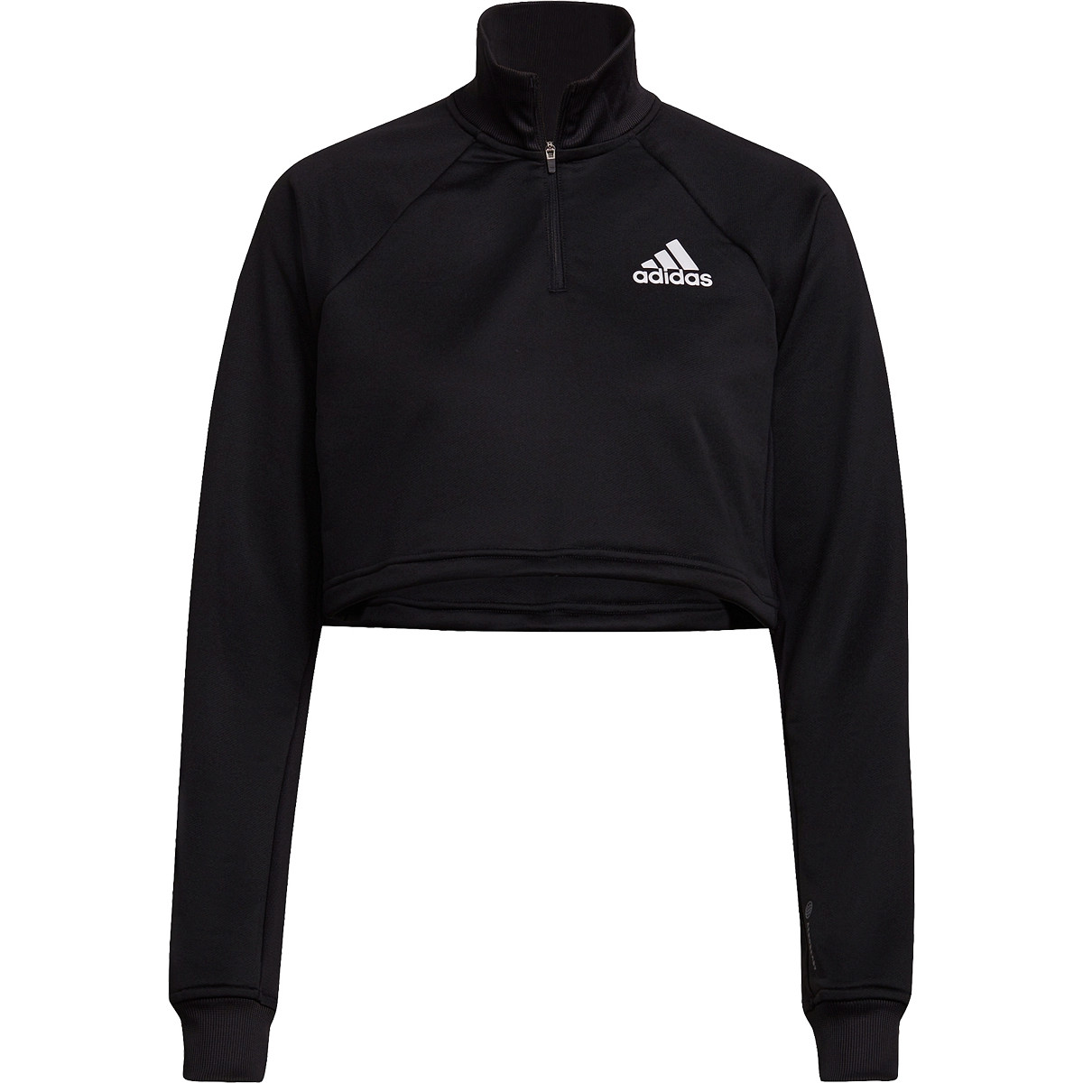 Women's adidas turtleneck crop fleece sweatshirt online