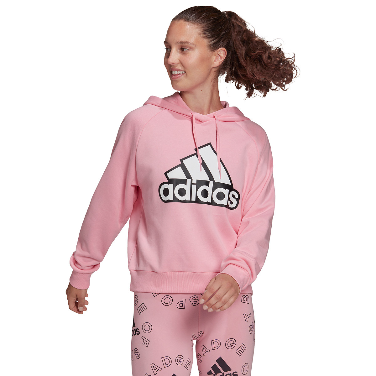 Adidas sweatpants and best sale hoodie women's