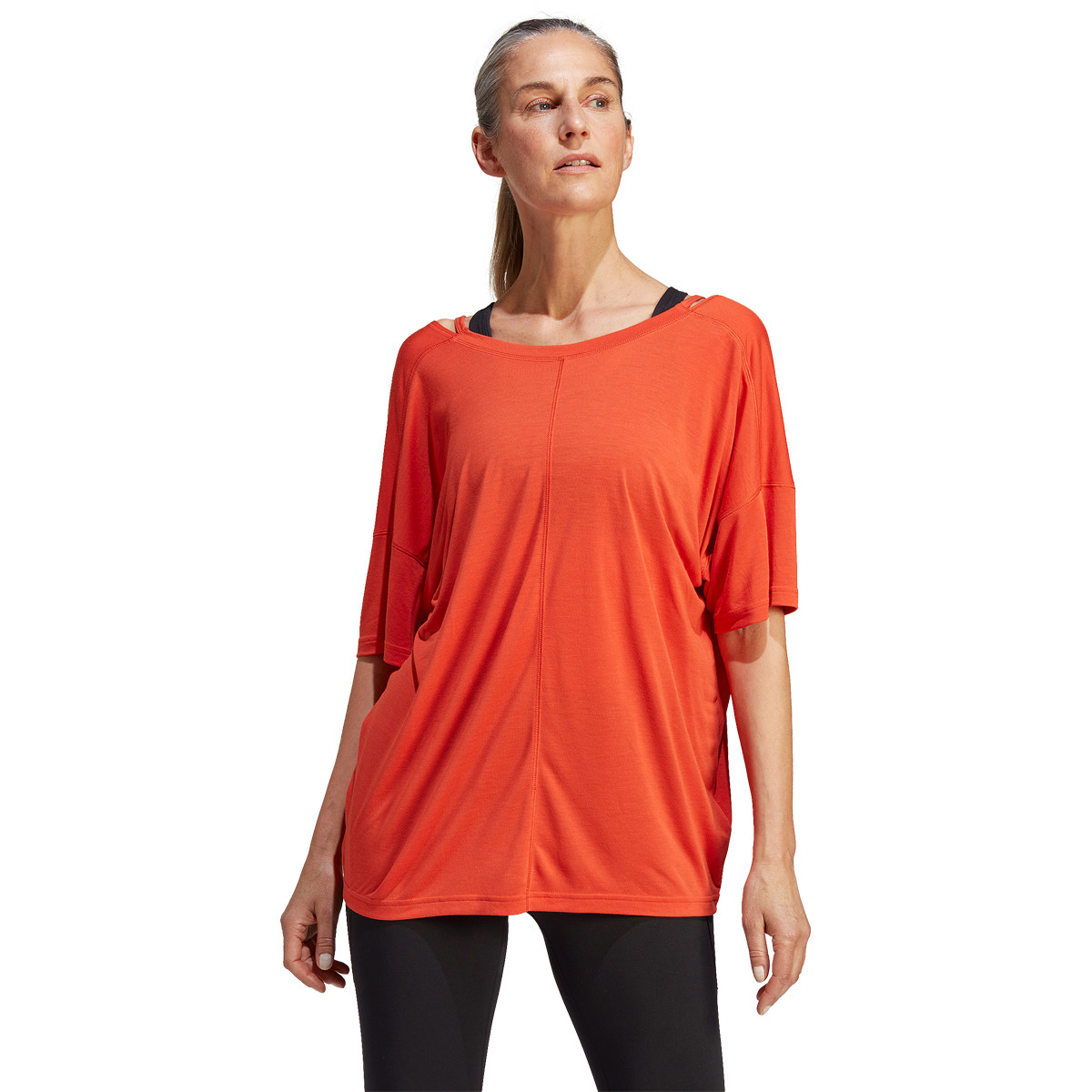 Adidas t shirt yoga hot sale