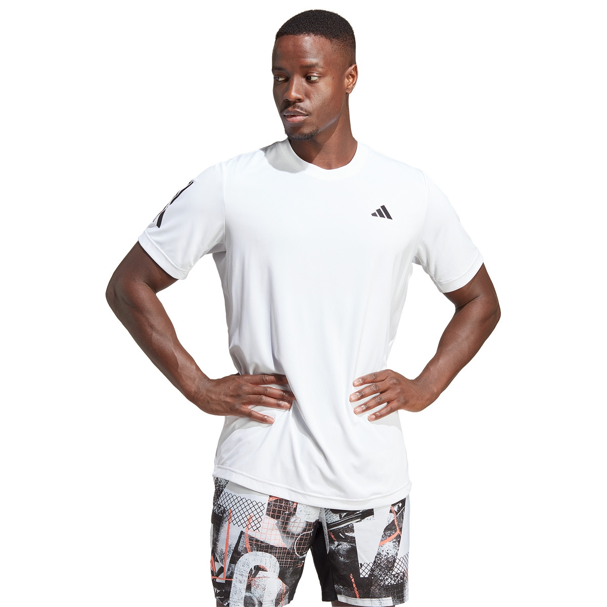 ADIDAS 3 STRIPES CLUB NEW YORK ATHLETE  T-SHIRT