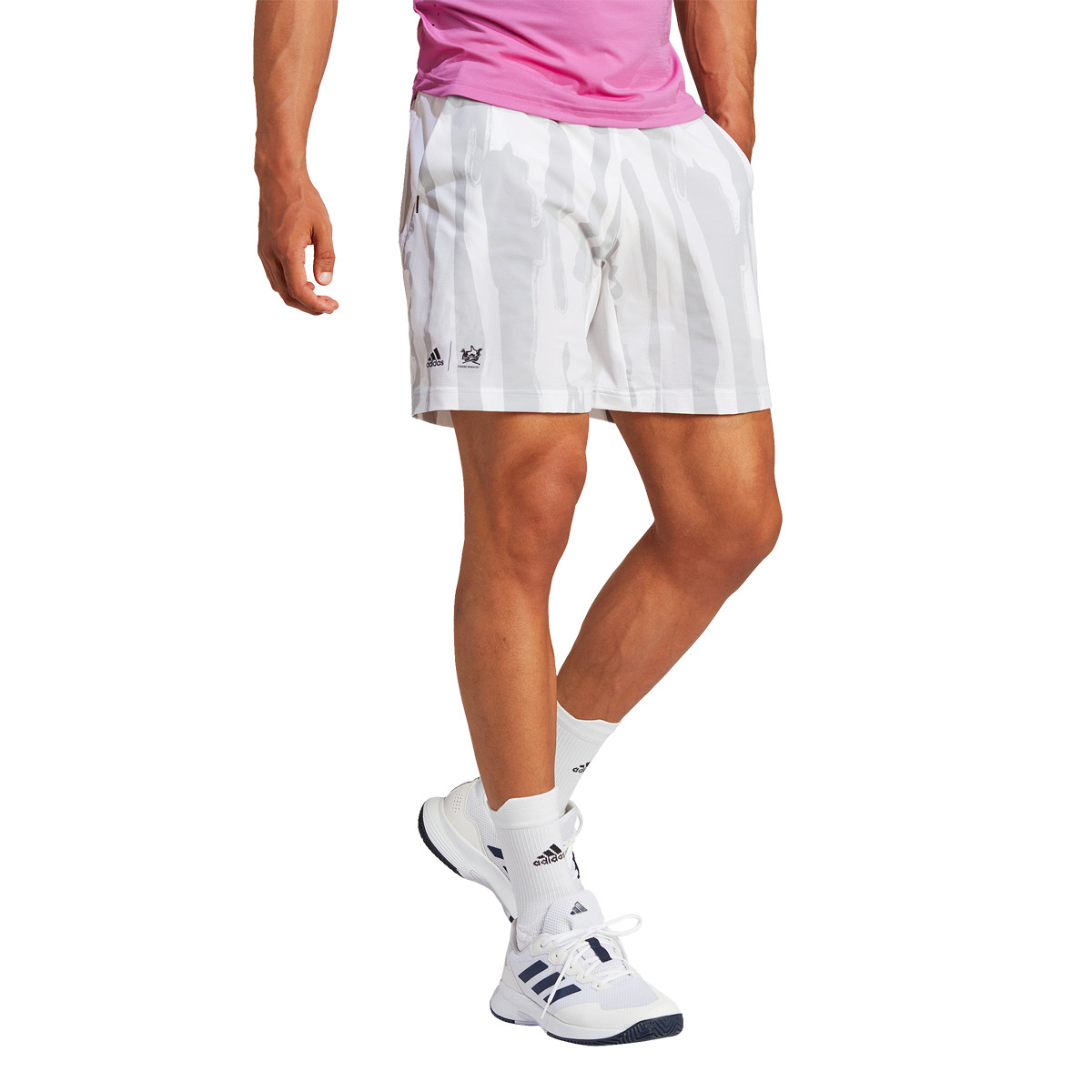 ADIDAS UNISEX NEW YORK PRINTED SHORTS