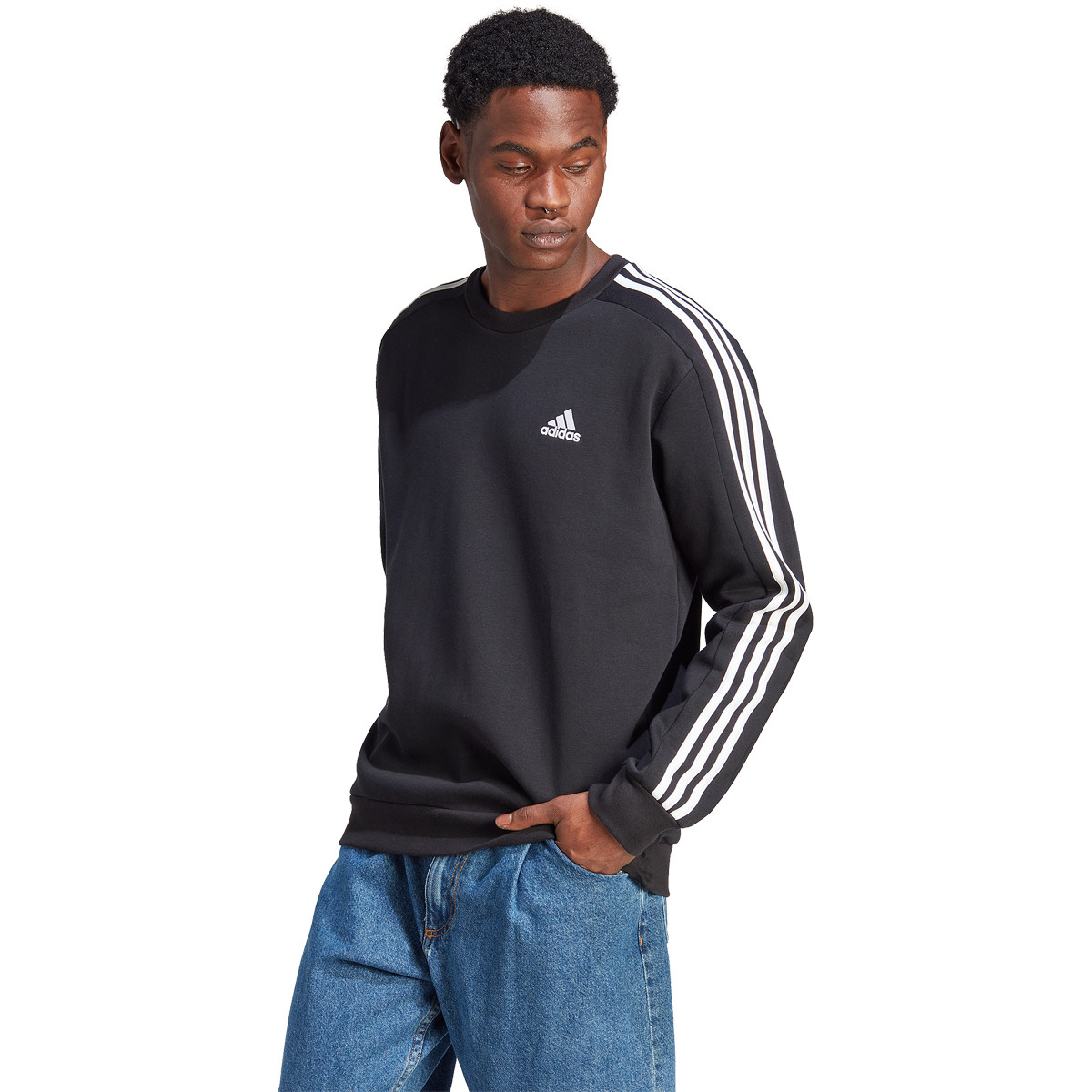 Pull adidas 3 bandes deals